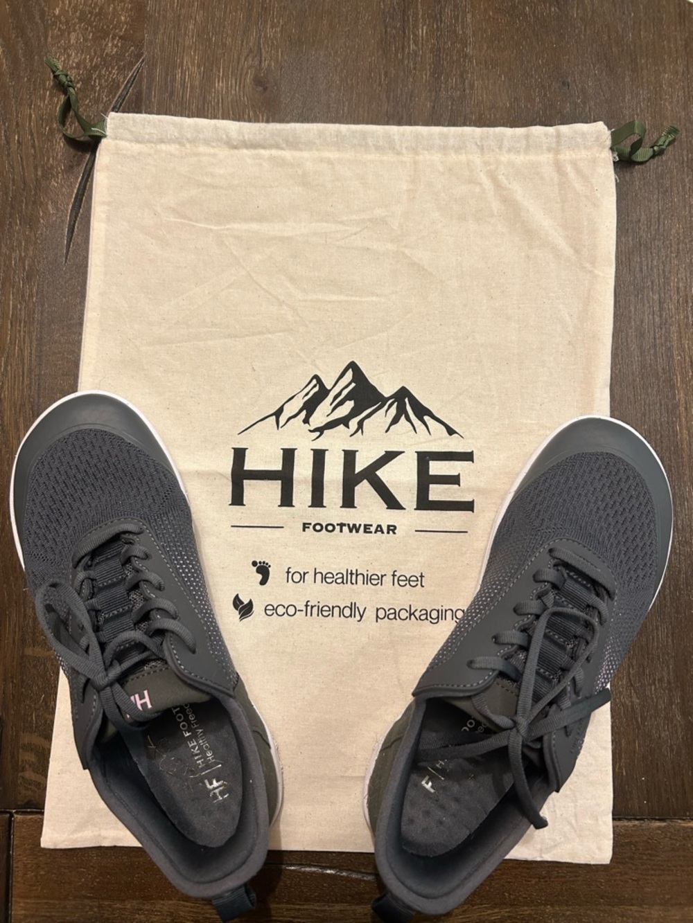 HIKE Footwear Women's Athletic Shoes in Charcoal Gray